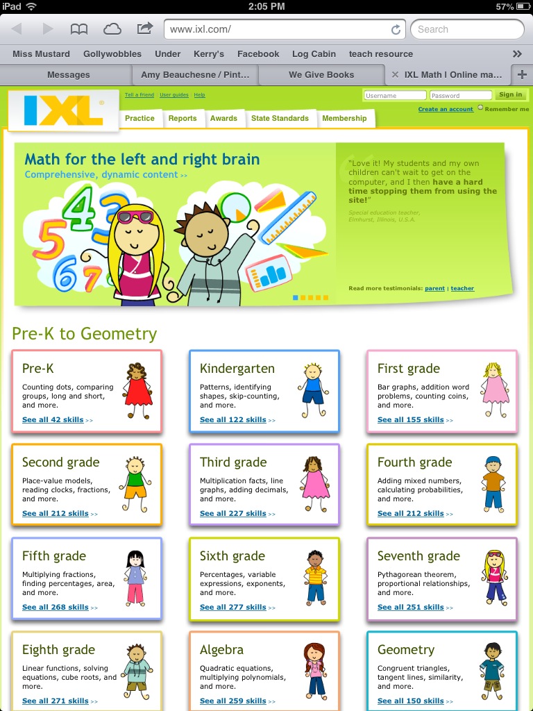 4B Class Blog Great Math site