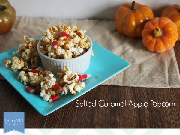 salted caramel apple popcorn looks so good | 27 Amazing Apple and Pumpkin Recipes for Fall | 71 |