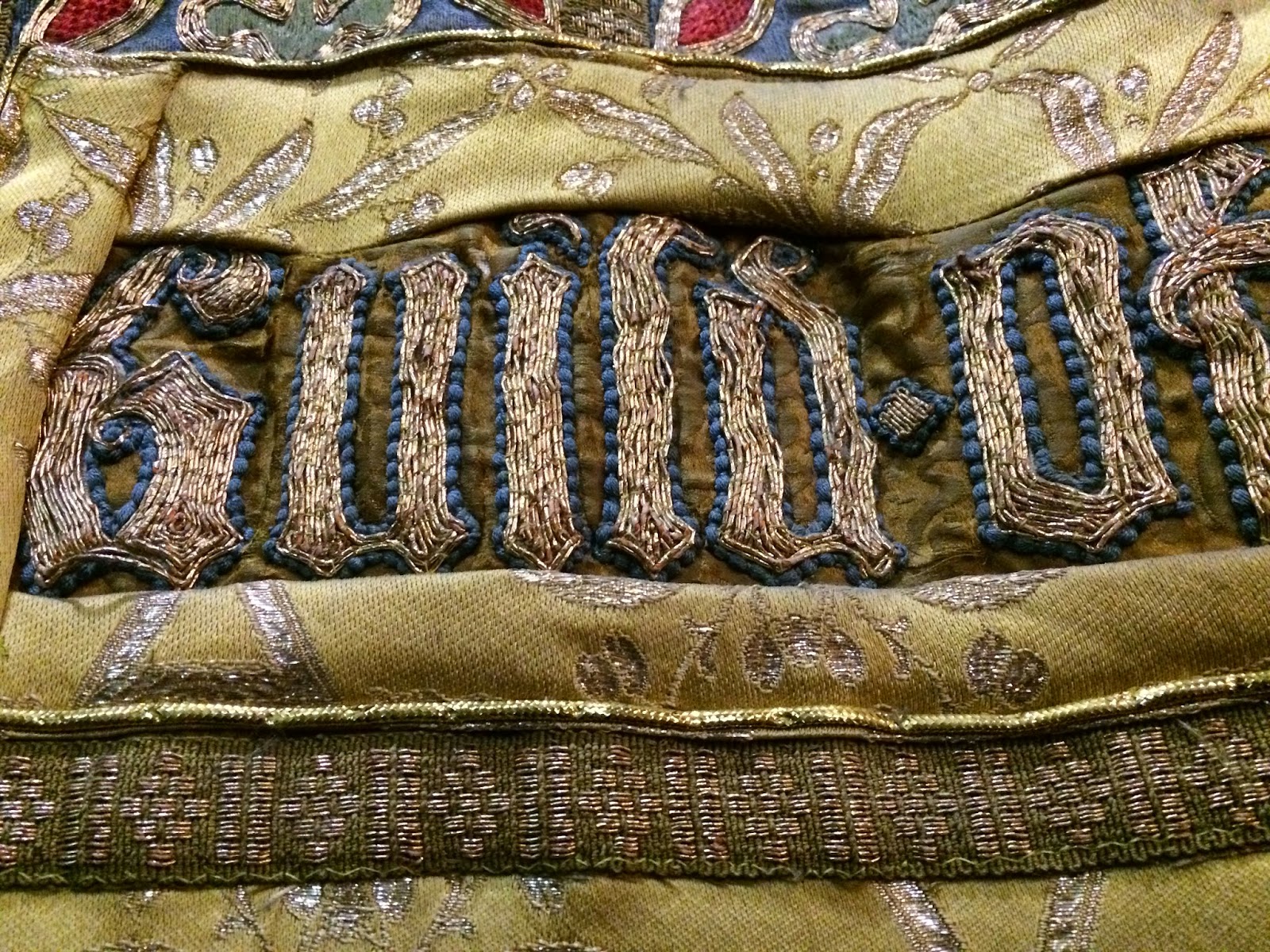 MooshieStitch Embroidered Tapestry in the St. Patrick's Cathedral Dublin, Ireland