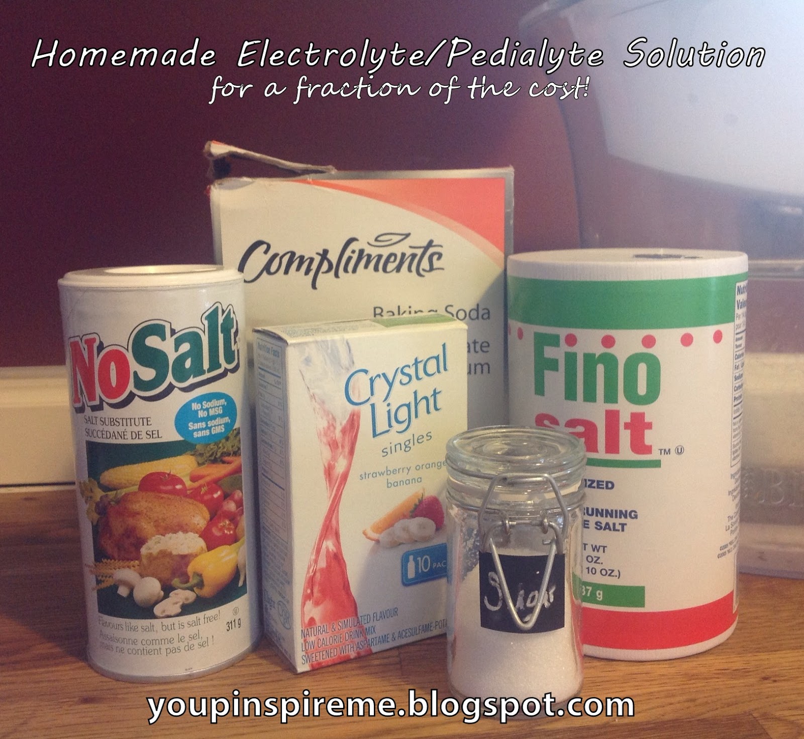 . You Pinspire Me . Oral Rehydration Solution (Homemade Pedialyte