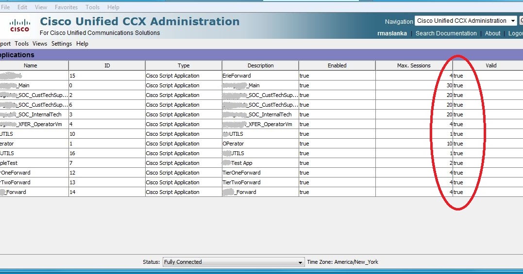  Maxtor Cisco UCCX Application Manager in partial service
