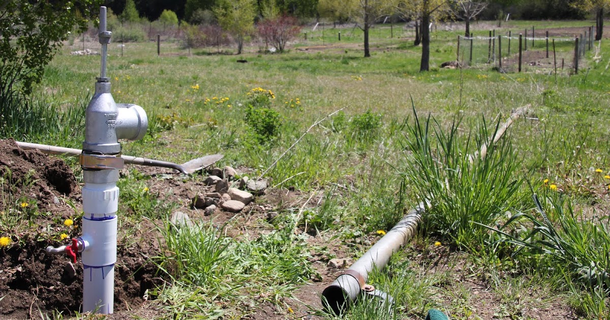 Down by the Creek Finishing upgrades to our irrigation system
