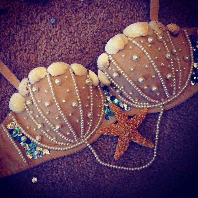 Mermaid Costume Bras Mermaid Costume Bras