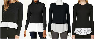 One of these layered sweaters is from Altuzarra for $795 and the other three are under $45. Can you guess which one is the designer sweater? Click the links below to see if you are correct! One of these layered sweaters is from Altuzarra for $795 and the other three are under $45. Can you guess which one is the designer sweater? Click the links below to see if you are correct!