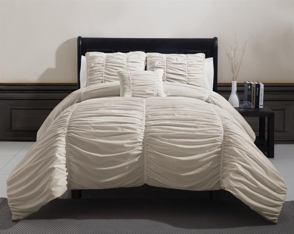 Ruched Bedding and Comforter Sets