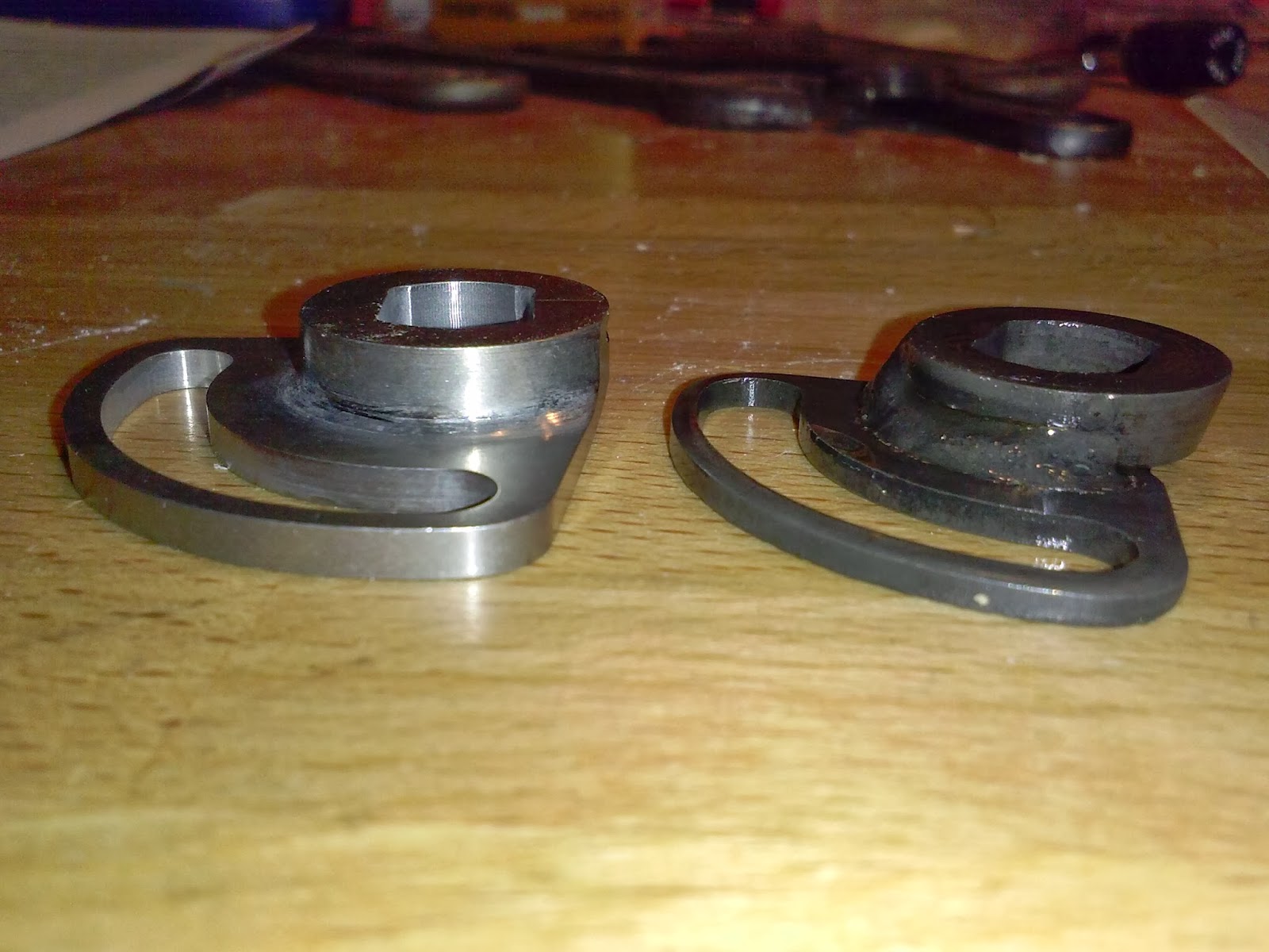 Geoff's KLR650 project Upgraded the balancer chain tensioner A.K.A. Doohickey