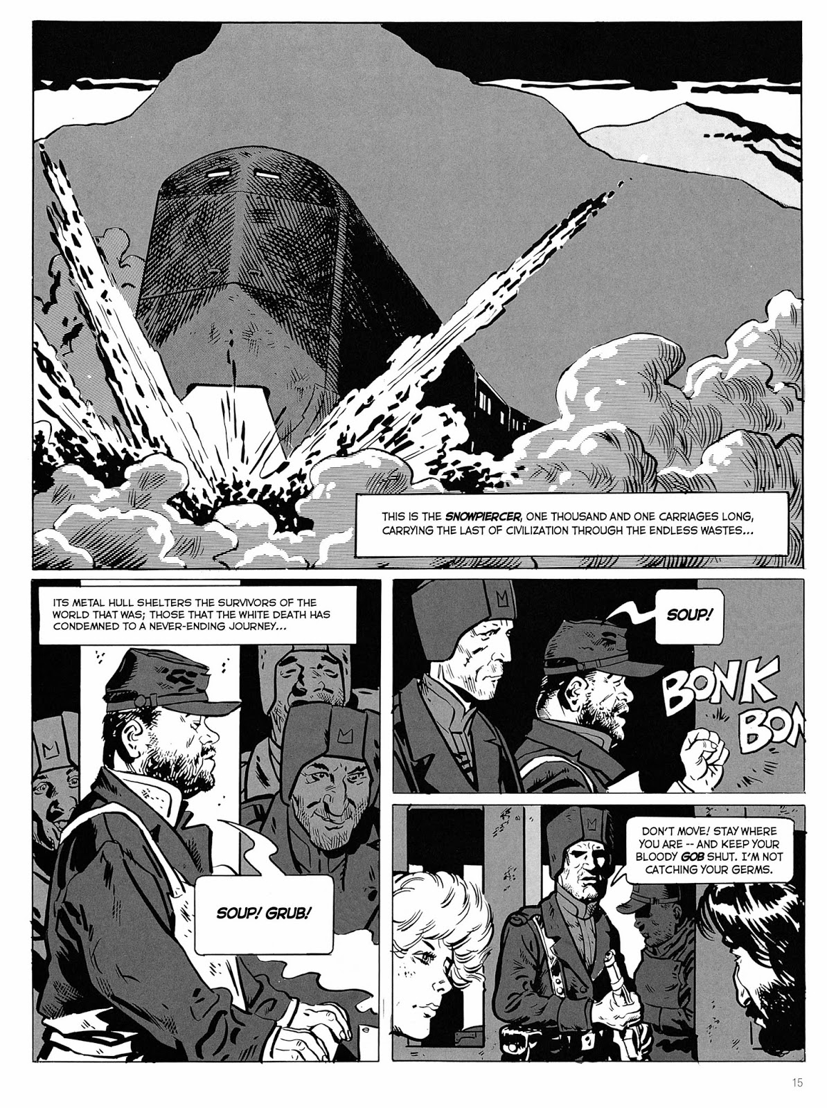 Geeky Girls Love Sci Fi Snowpiercer Vol 1 The Escape Vol 2