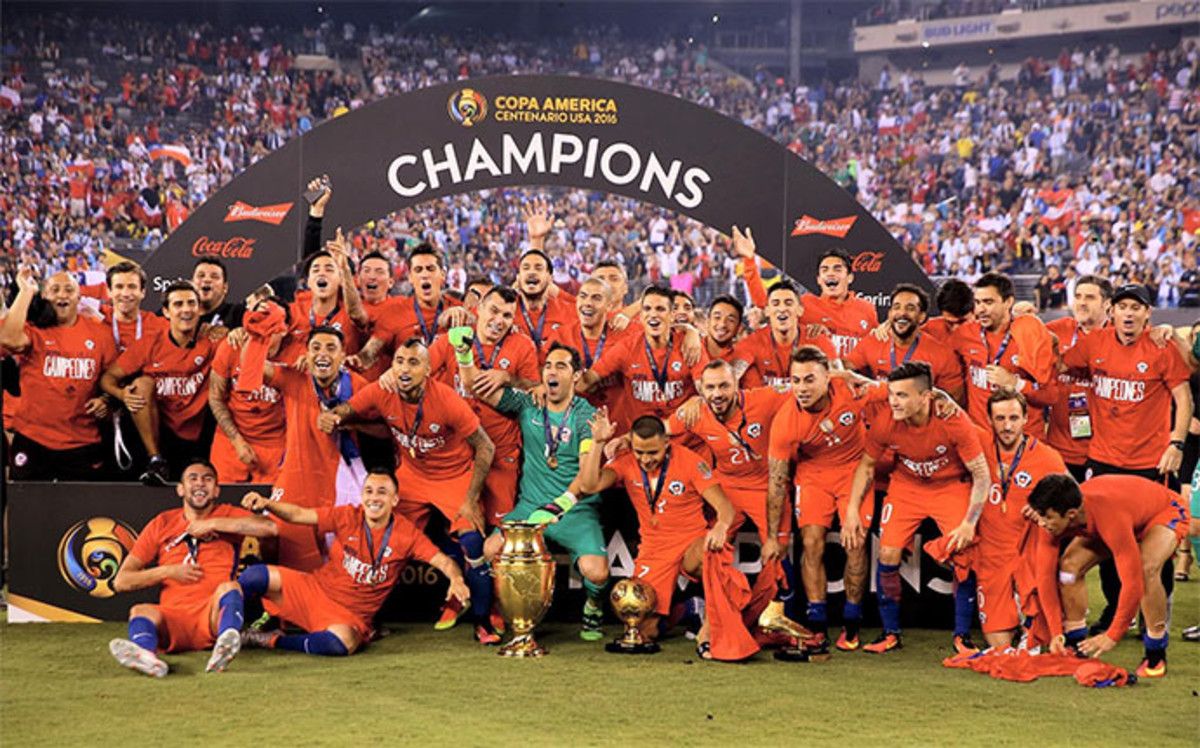 CHILE CAMPEÓN DE LA COPA AMERICA CENTENARIO