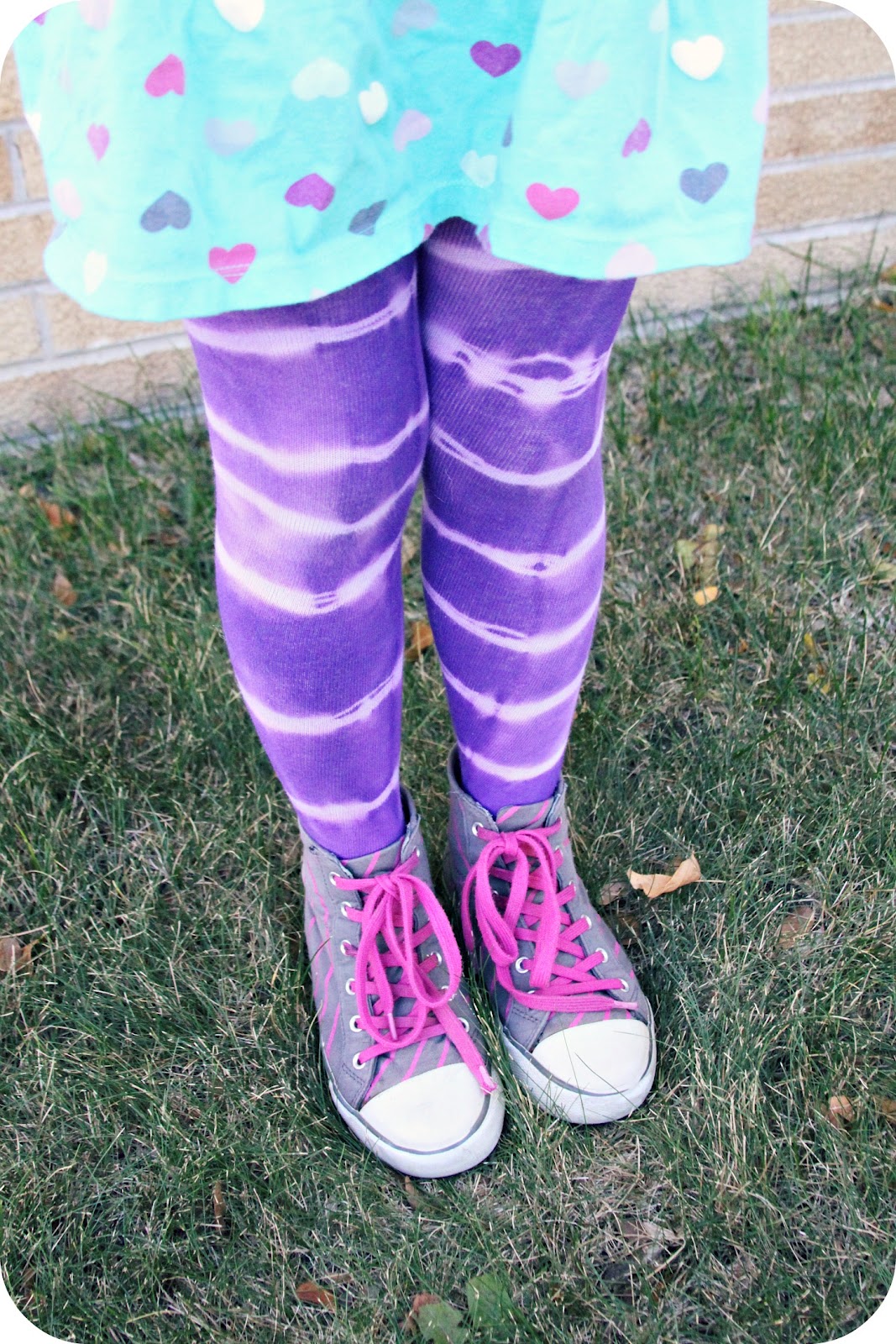 WhiMSy love DIY TieDye Tights
