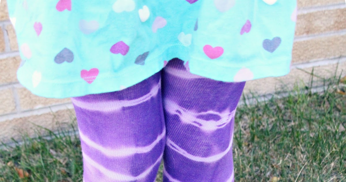 WhiMSy love DIY TieDye Tights