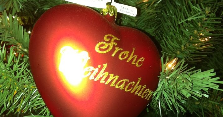 Everyday German Language and Culture: Ways To Say Merry Christmas in German