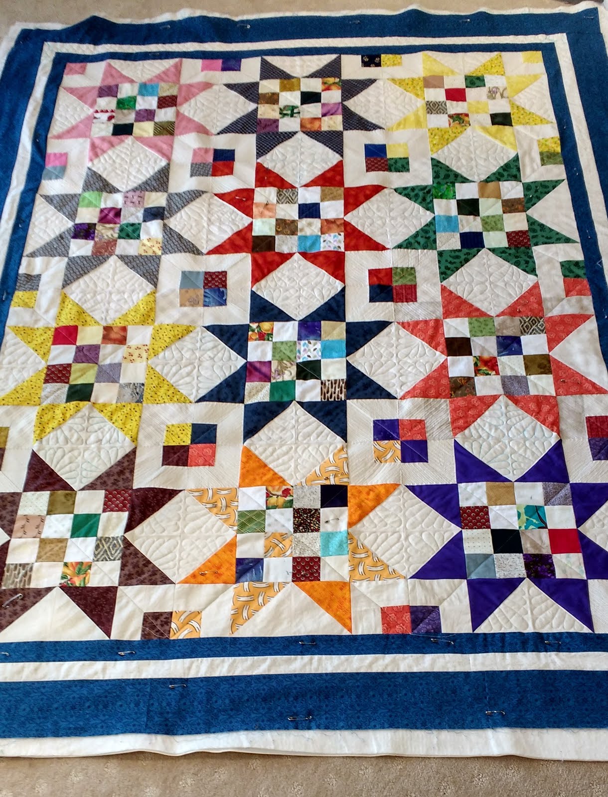 My Purple Patch Scrap Jar Quilting