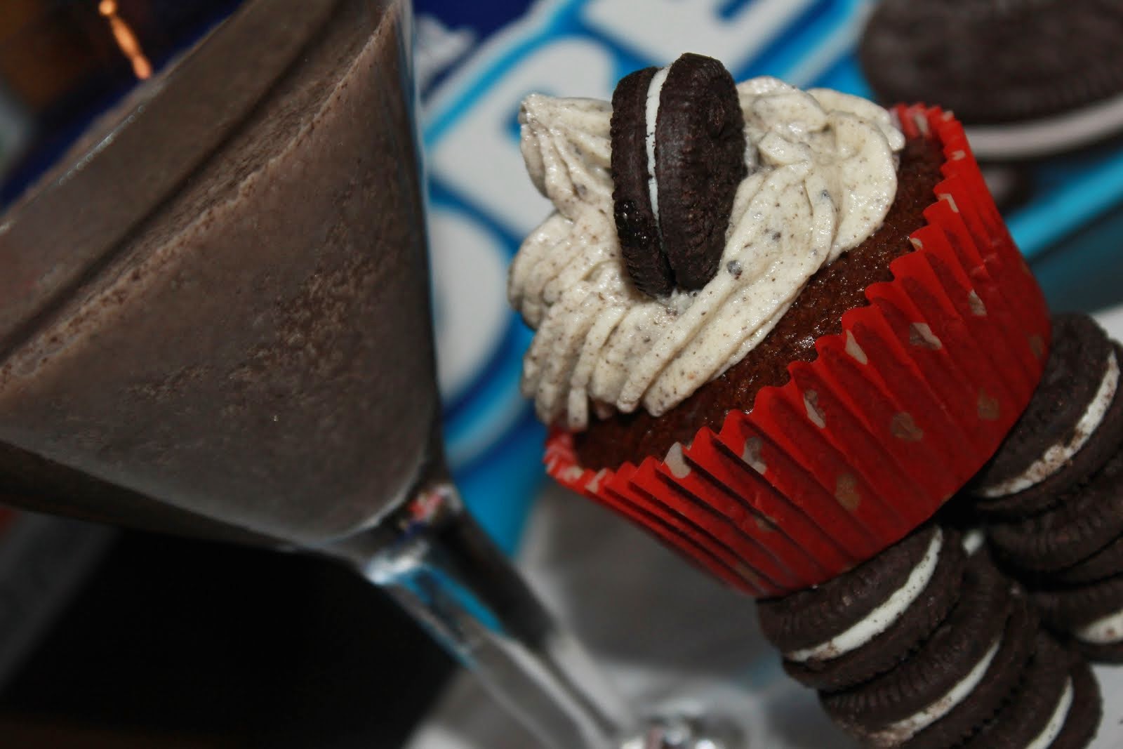 Cupcakes de oreo