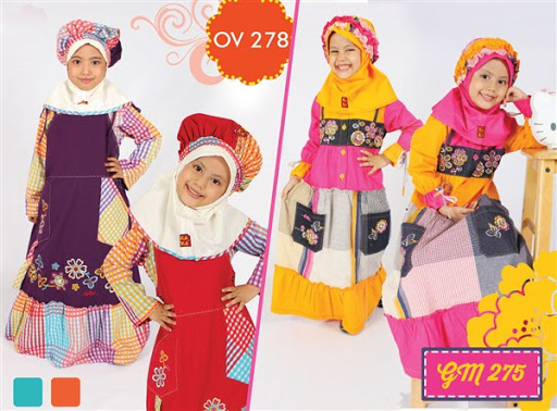 Model Baju Muslim Anak Perempuan Terbaru 2017 dan 2018 Model Baju Muslim Anak Perempuan Terbaru 2017 dan 2018