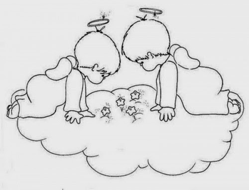 dibujos de angelitos tiernos | kootation.blogspot.com
