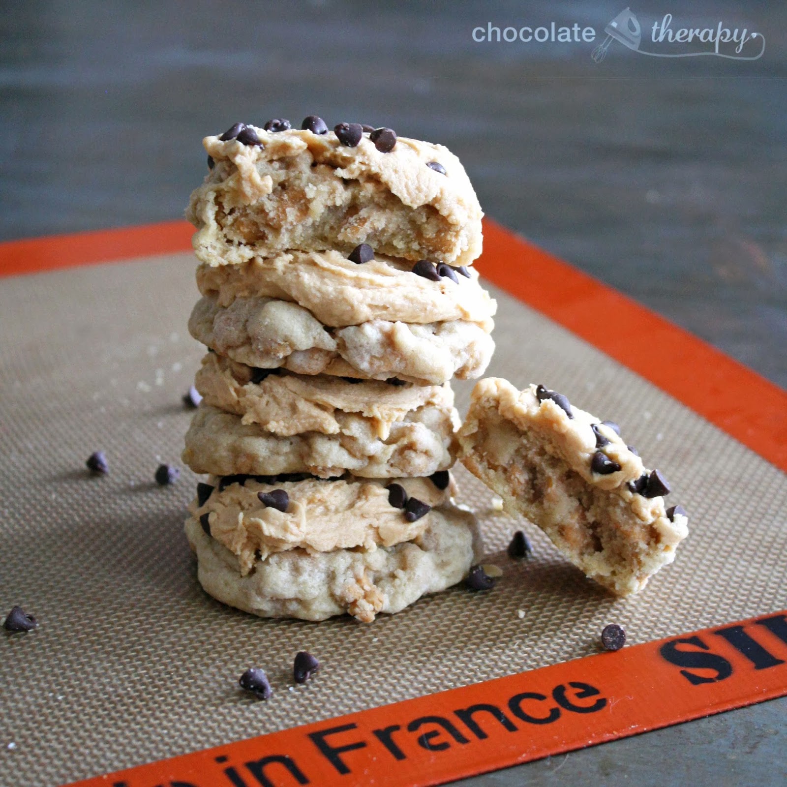 Chocolate Therapy Lofthouse Style Soft Peanut Butter Chip Sugar