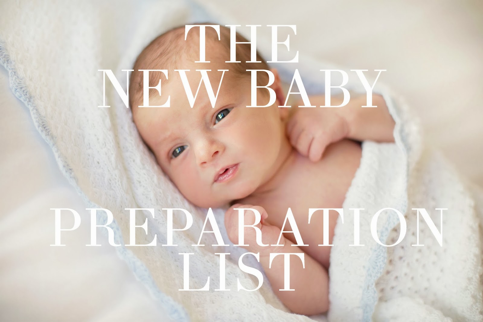 a treasure hunt the new baby preparation list