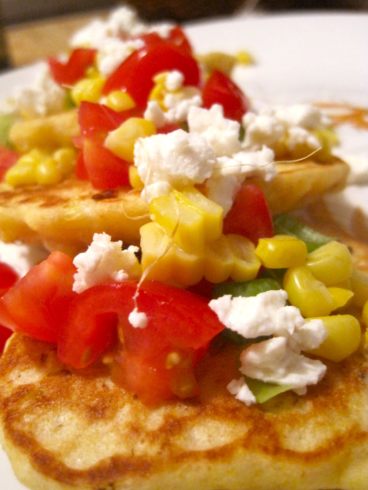 Kvell in the Kitchen Skillet Corn Griddle Cakes