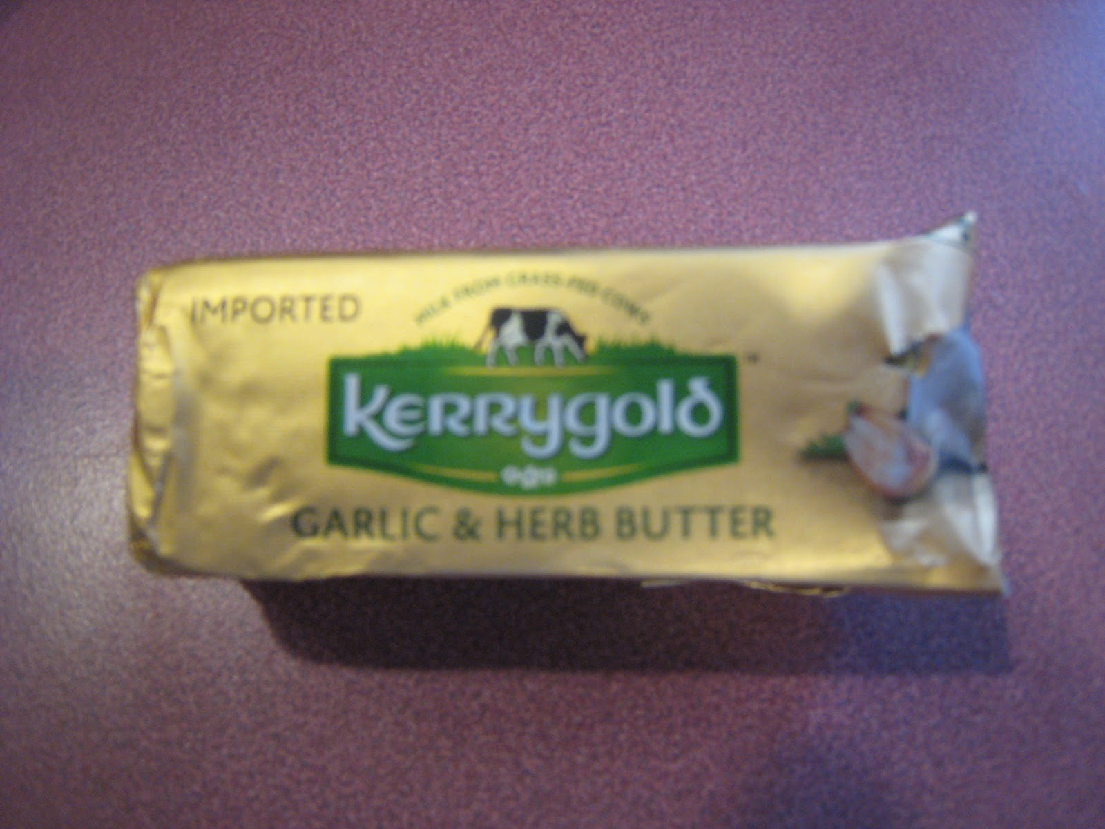 Sorting More Than Laundry Kerrygold garlic & herb butter is pure gold