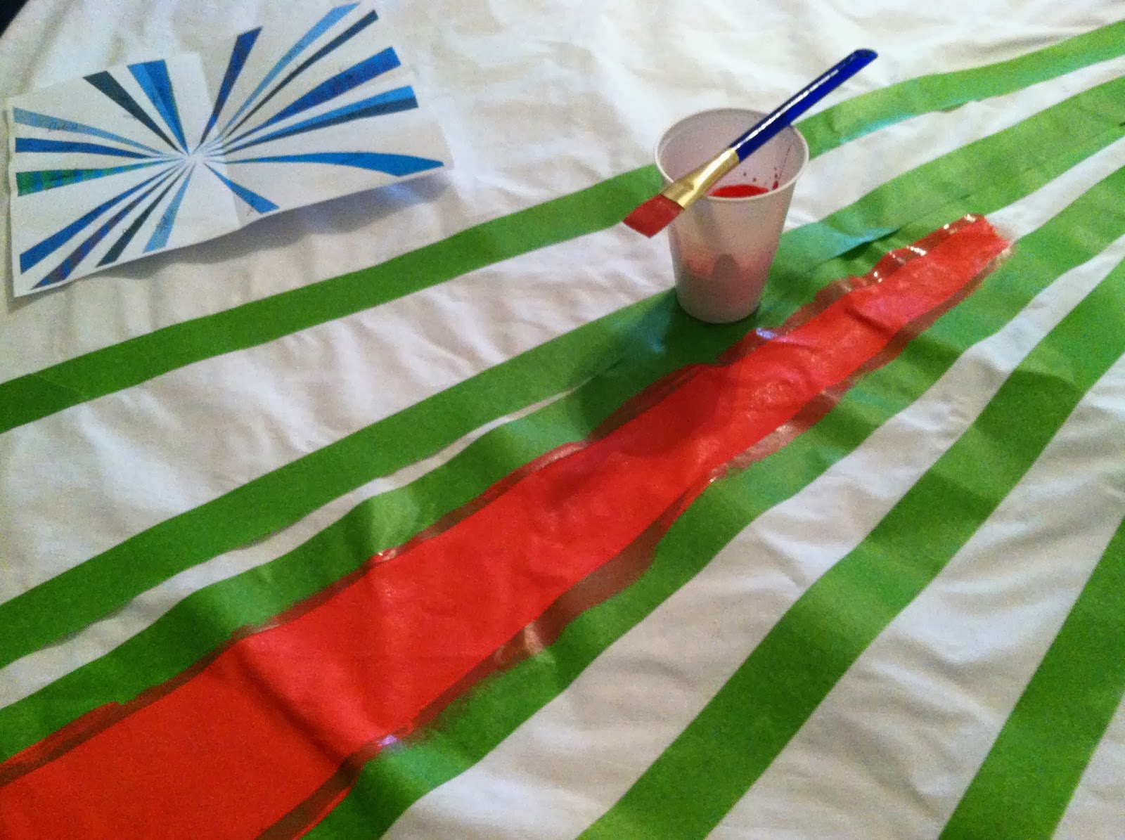 Decor Sanity Hand Painted Duvet Cover