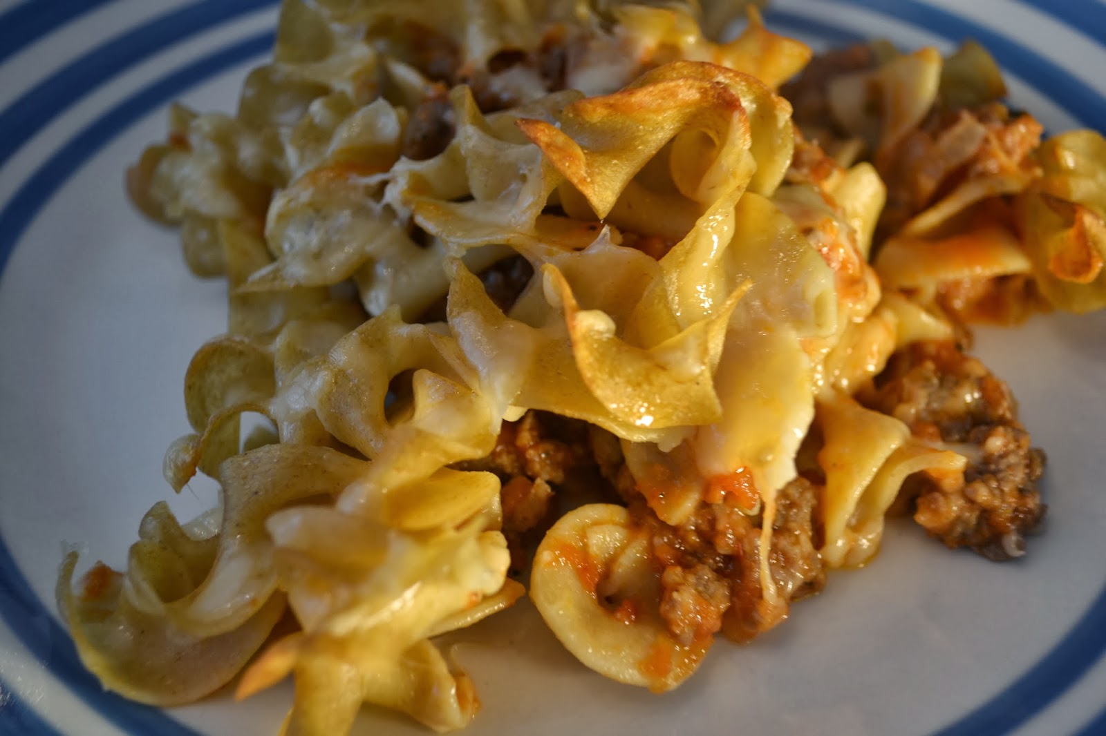 Swiss Cheese Noodle Bake