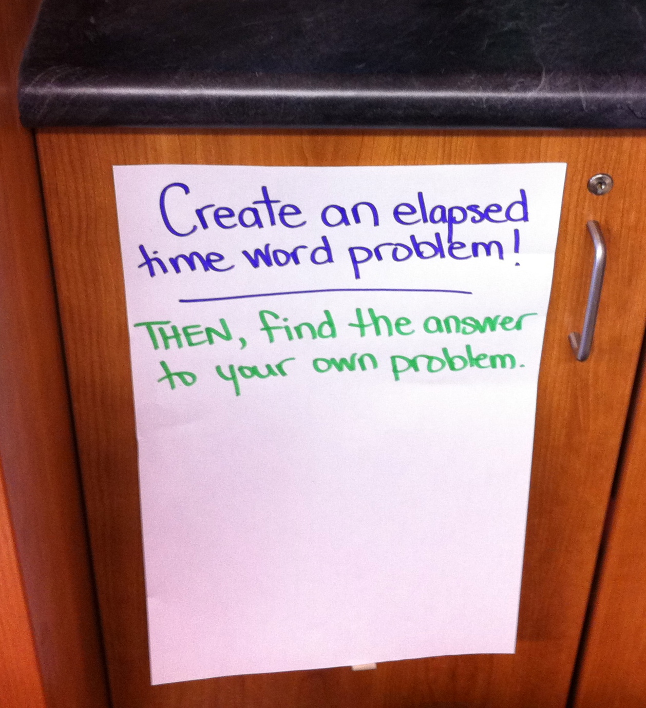 Thinking of Teaching Elapsed Time...a race to the finish!