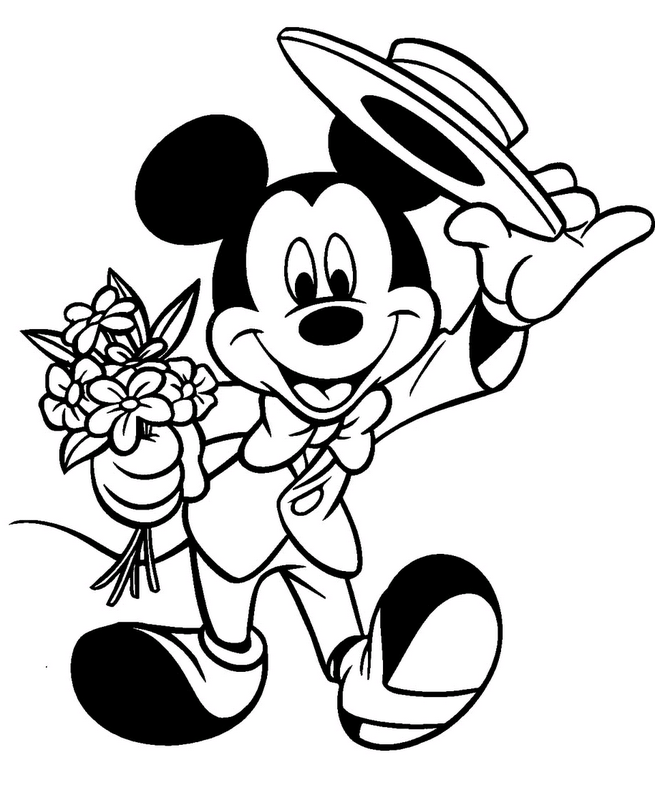 o mundo colorido imagens da minnie e do mickey para imprimir e colorir