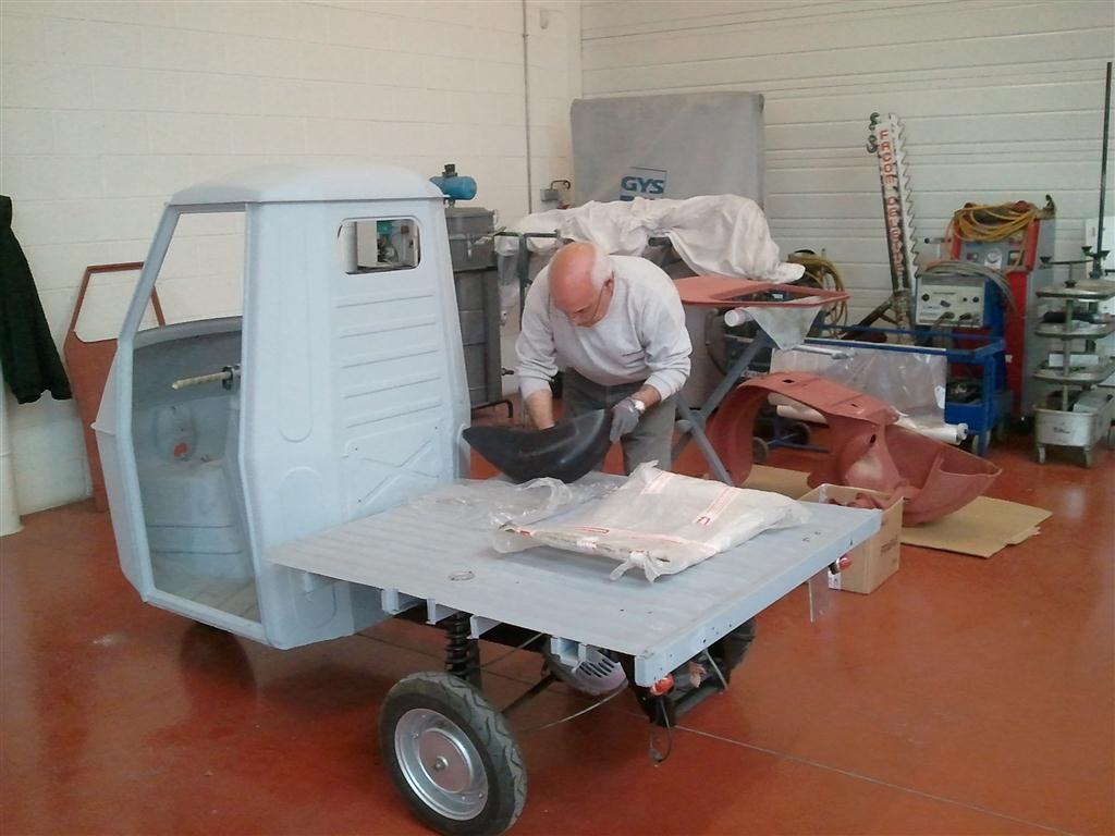 La Motocarrozzella de Gio : PIAGGIO APE 50 TL2T: Appretage ...