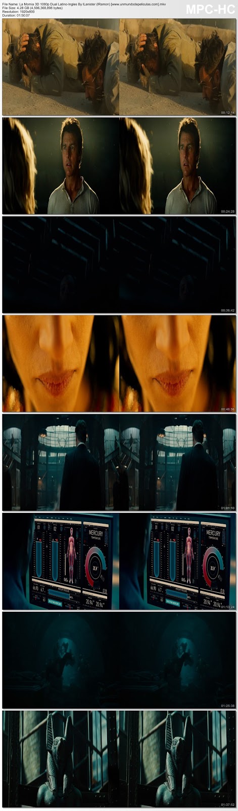 Capturas de la película.