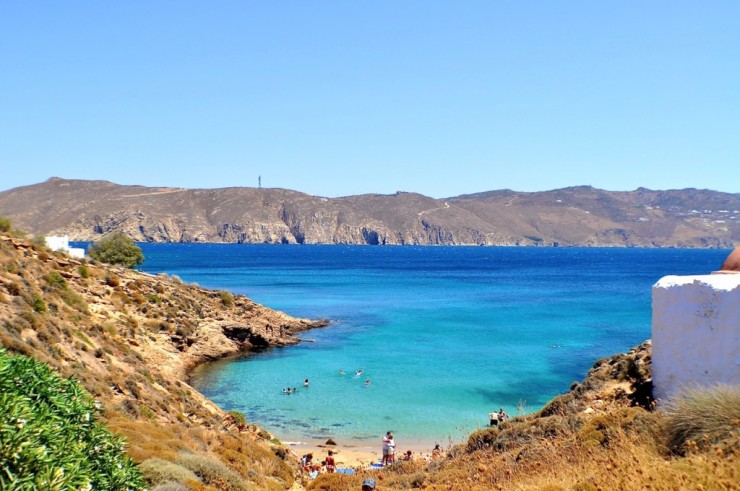 8. Agios Sostis, Mykonos - Top 10 Magnificent Greek Beaches 2015 8. Agios Sostis, Mykonos - Top 10 Magnificent Greek Beaches 2015