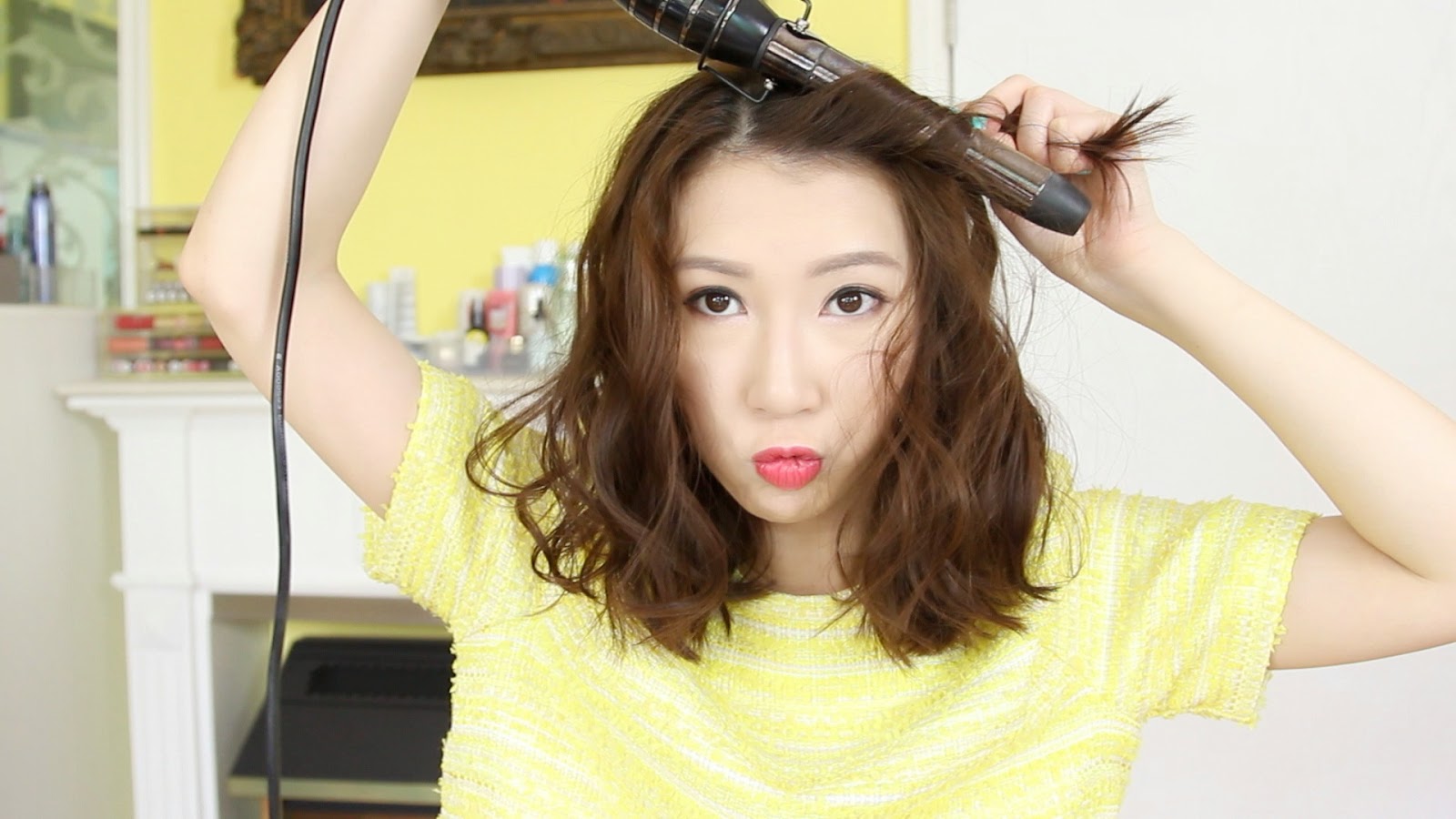 How To Messy Waves For Short Hair Bethni Com