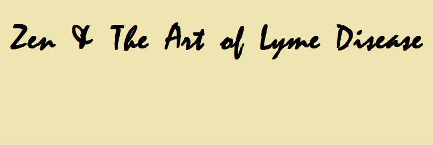 Zen & The Art of Lyme Disease