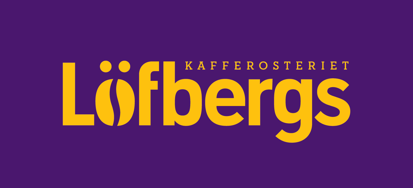 Logotyp för Löfbergs Lila