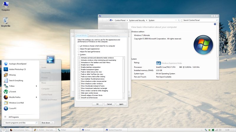 Windowblinds Themes For Windows 7