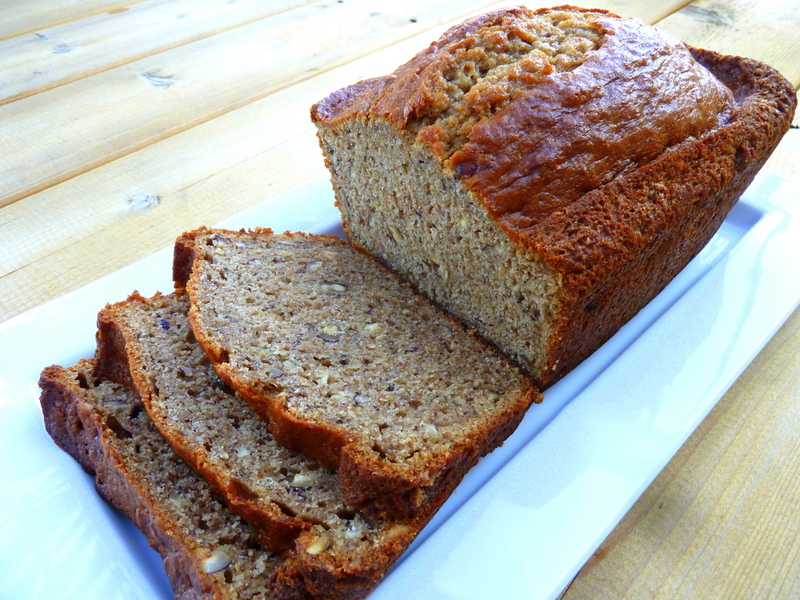 Cookin' Cowgirl Banana Hazelnut Bread