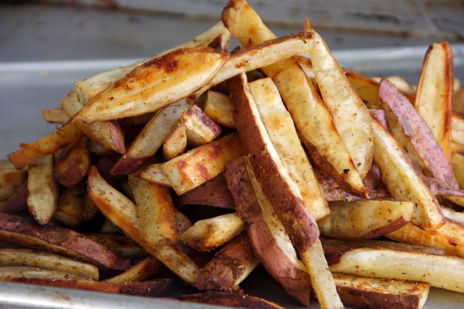 The Nummy Little Blog Twice BAKED Fries with Fry Sauce