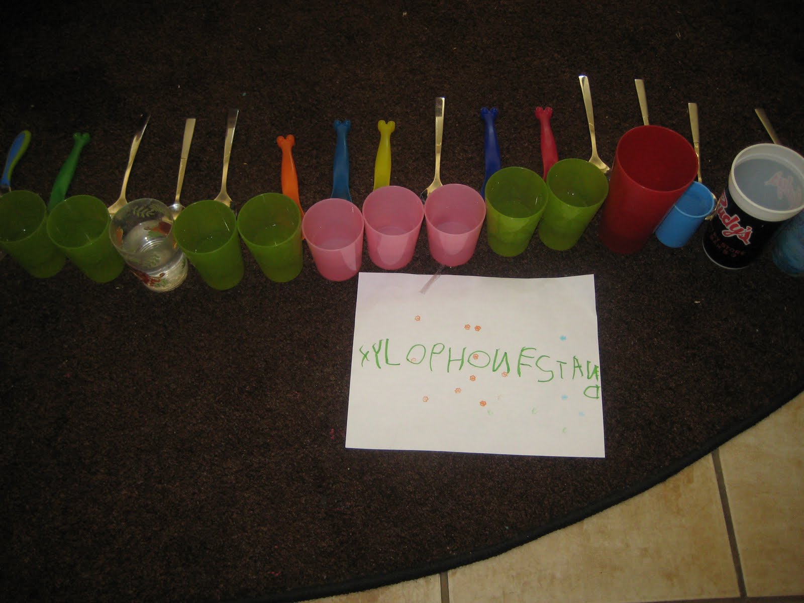 The Clueless StayatHome Mom How to Make a Xylophone Stand