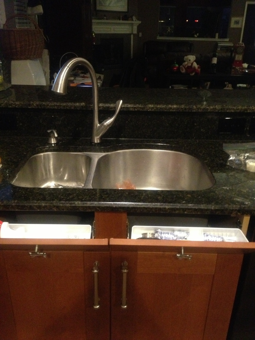 Akurum tip out sponge soap drawer Get Home Decorating