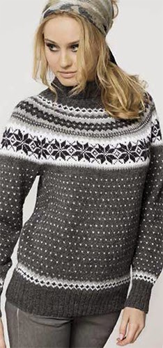 Strikkeoppskrifter genser