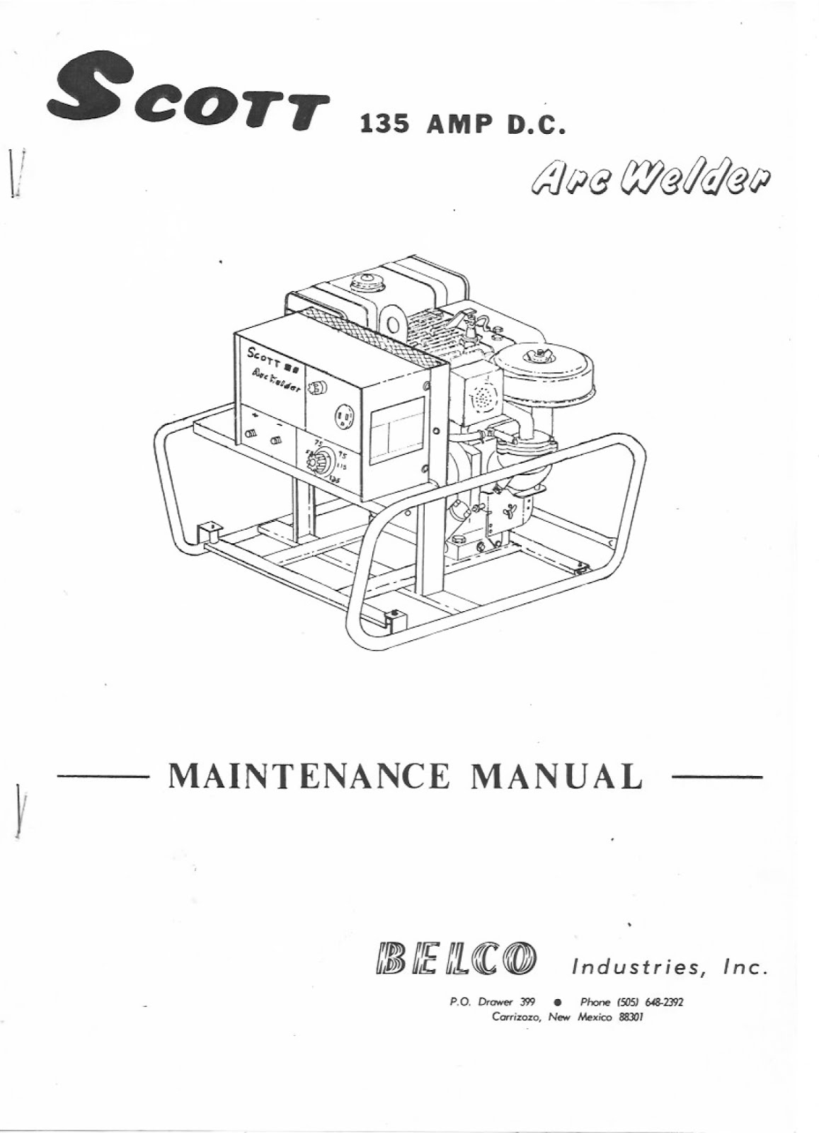 bruce teakle s pages scott welder portable 135a petrol engine