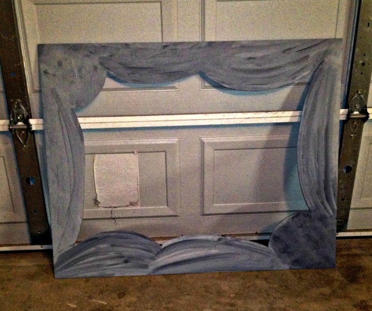 Crafty In Crosby Easy Photo Booth Frame Photo Booth Diy Foam Core Frame Dollar Tree