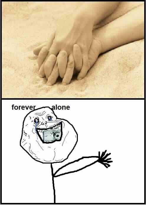 Forever Alone Hand