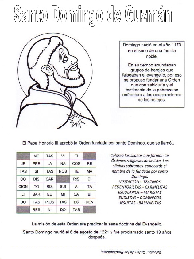 El Rincón de las Melli Santo Domingo de Guzmán (reseña y juego)