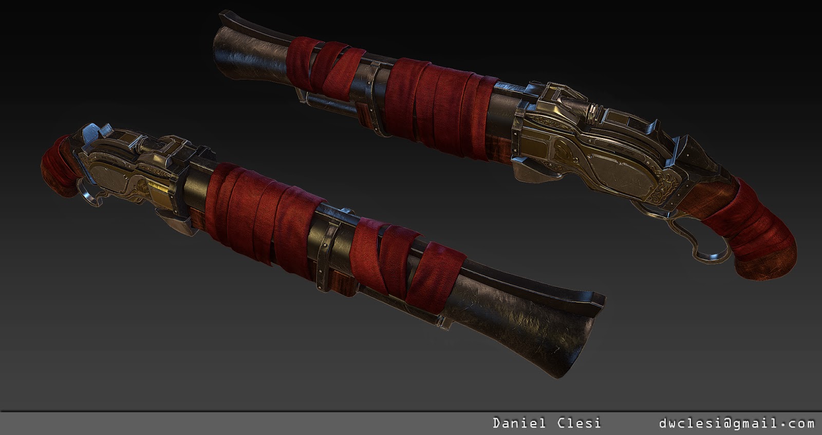 Daniel Clesi Bioshock Infinite Inspired (Heater Concept) Shotgun