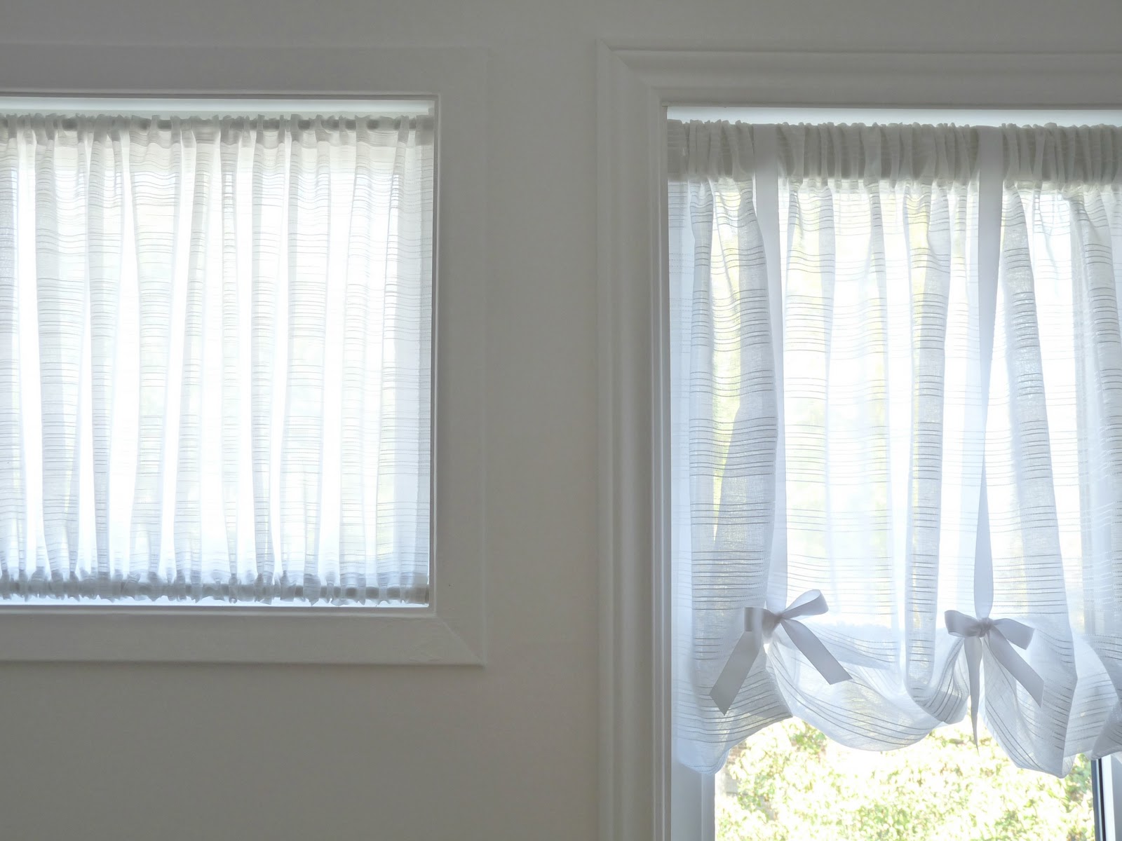 DIY Window Covering for Awkward Window Dans le Lakehouse