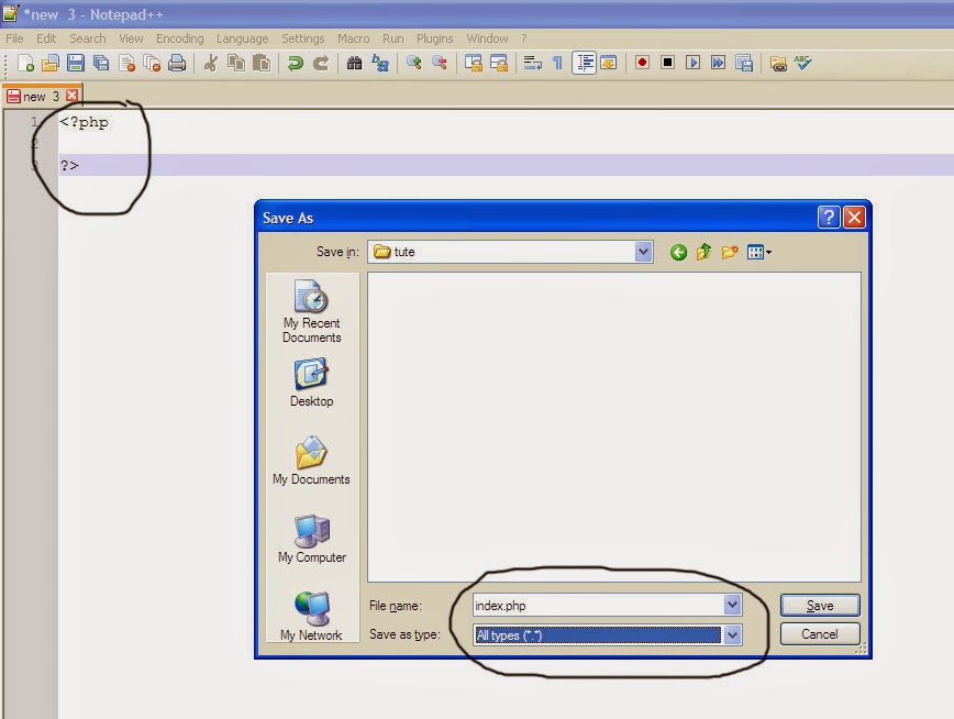 Tech Coaching PHP Tutorial Six Create index.php File and Write PHP Code