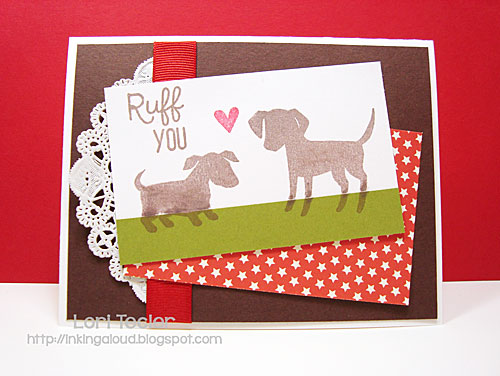 Ruff You card-designed by Lori Tecler/Inking Aloud-stamps from Paper Smooches
