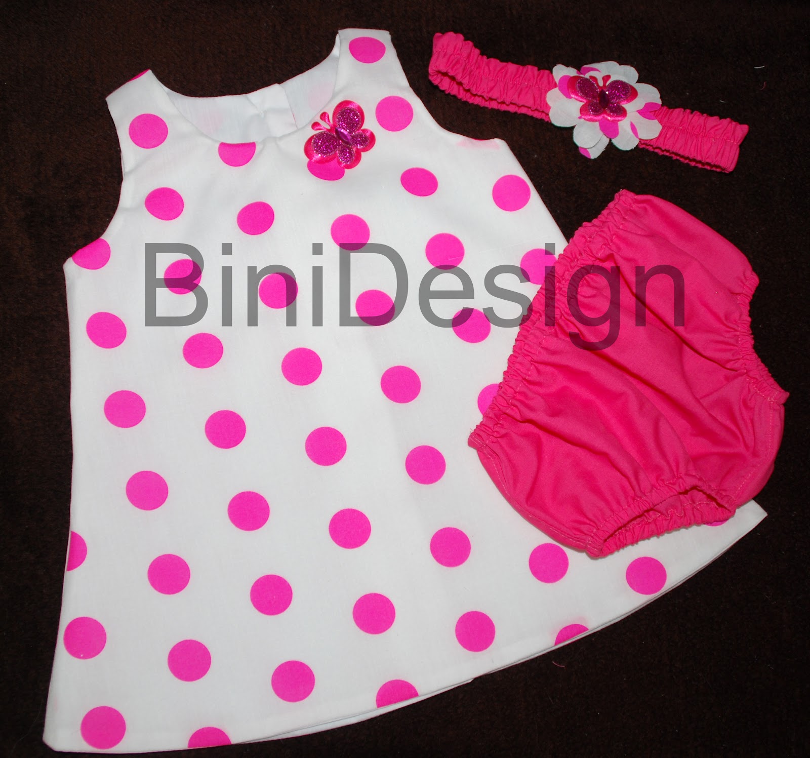 Baby girl dress set Bini Design Children's Clothes Collection