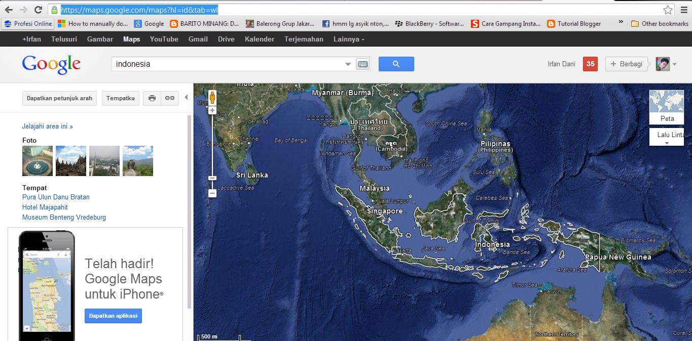 Koordinat Lokasi Penemuan Ganja di Map
