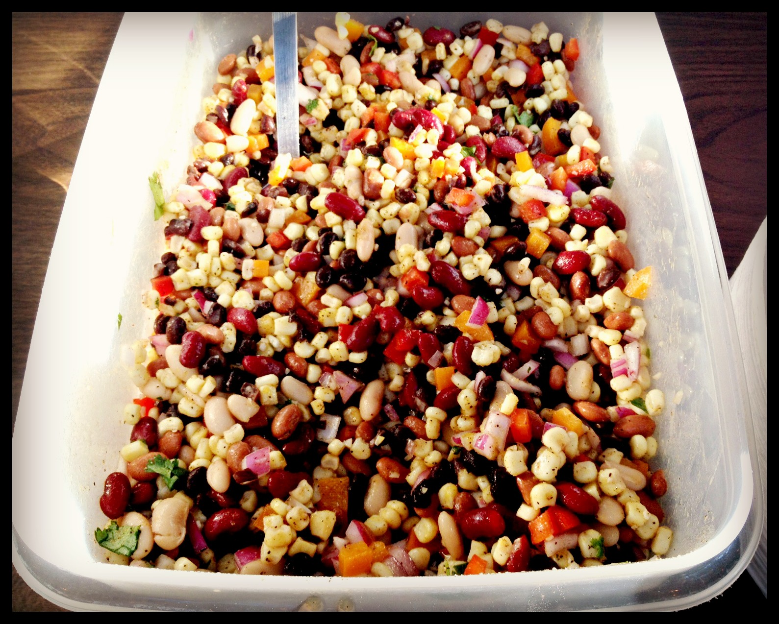 A Girl And Her Fork Mexican Bean Salad
